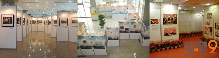 八棱柱展板