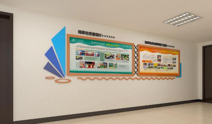 特色公司文化墙制作效果图
